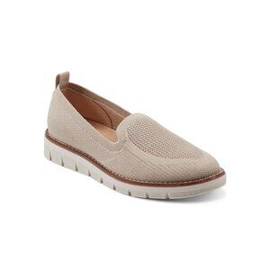 Easy Spirit Sevalina Light Natural Knit Slip-On Loafers – Women’s 8M